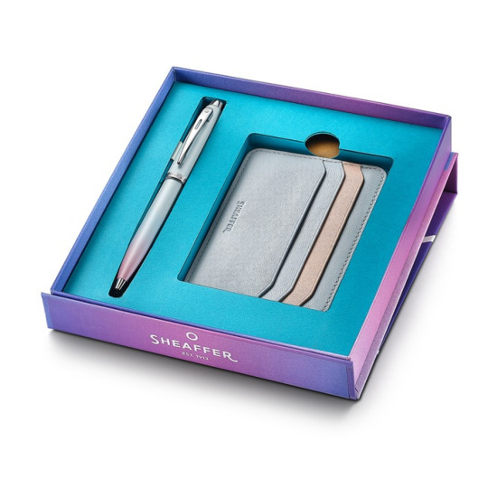 Zestaw Sheaffer Długopis 100 Expressions + etui na karty kredytowe